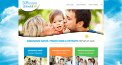 Desktop Screenshot of diffusionsante.com